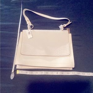 White purse. Express. NWT.